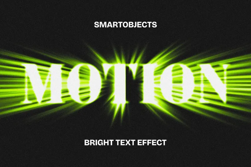 Dramatic Light Text Effect