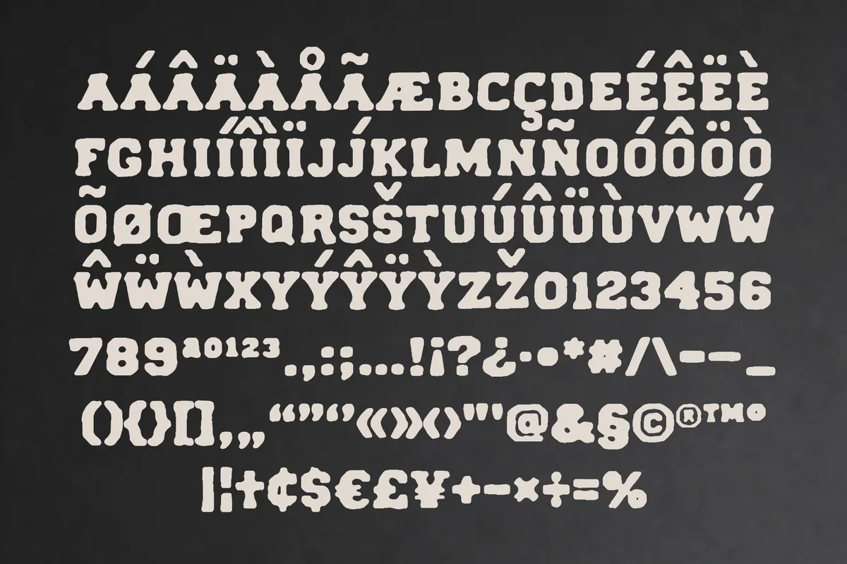 Forge Garage - Vintage Blackletter Font Duo