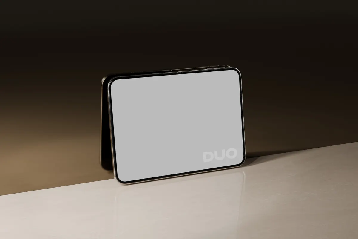Folded iPhone Duo Mockups