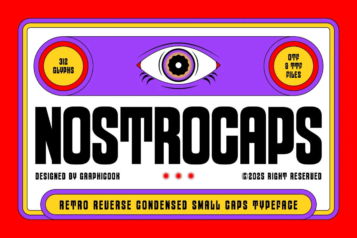 Nostrocaps Font
