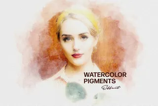 Watercolor Pigments Effect