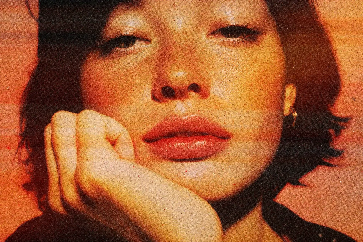 Authentic Halftone Texture Effect