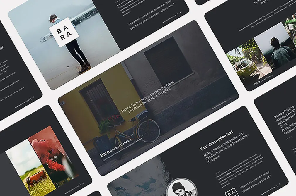 Bara Business PowerPoint Theme