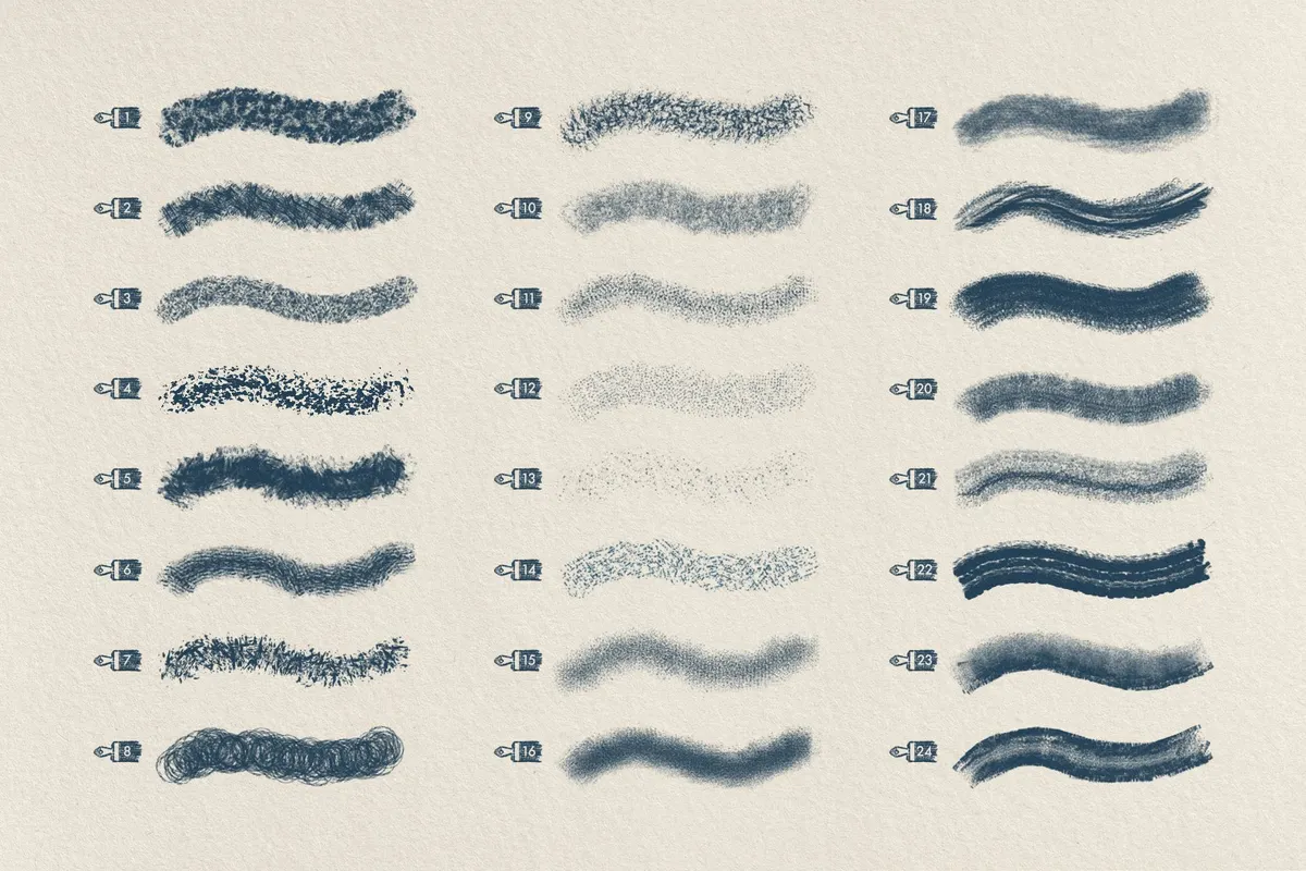 Artista Procreate Brushes