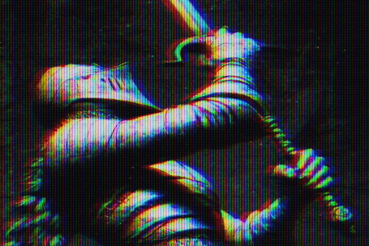Vintage CRT Digital Effect