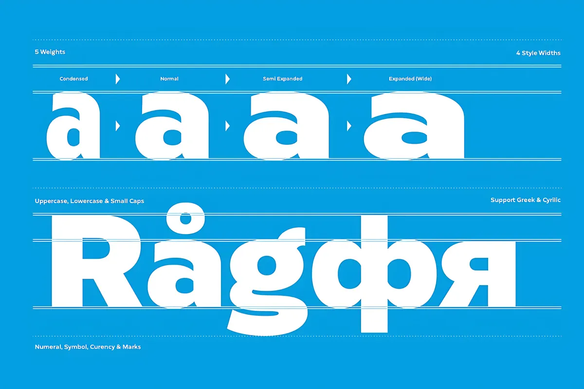 Radiate Sans Font Family