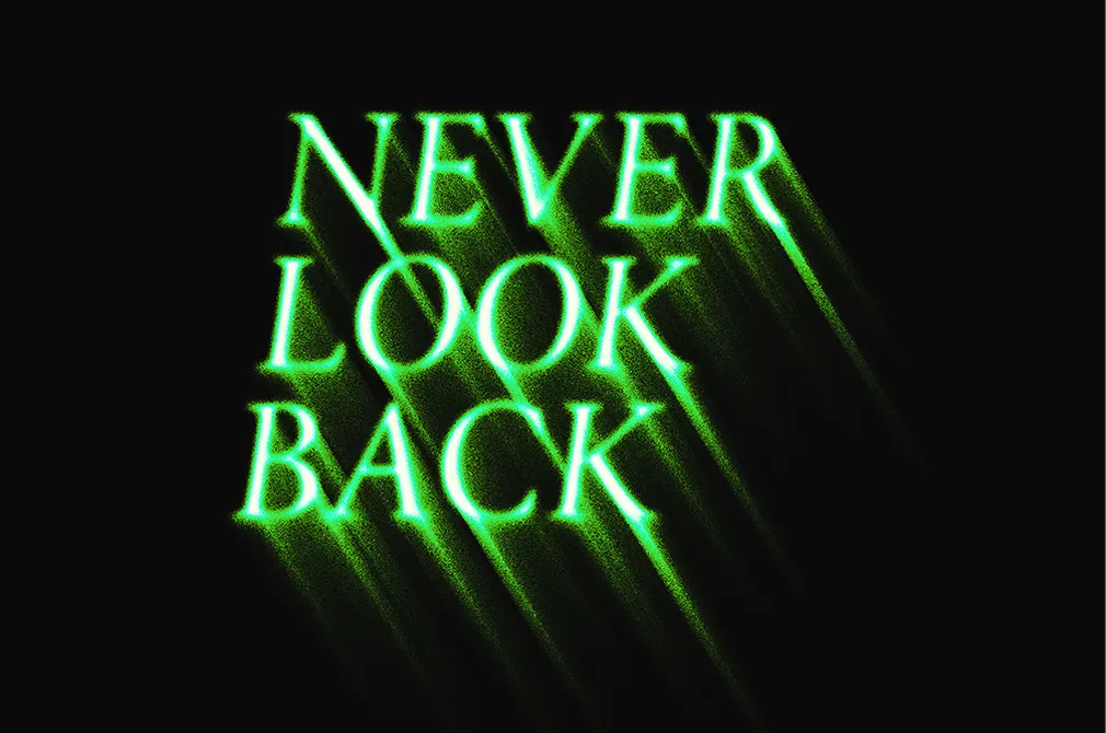 Rushing Text Effect