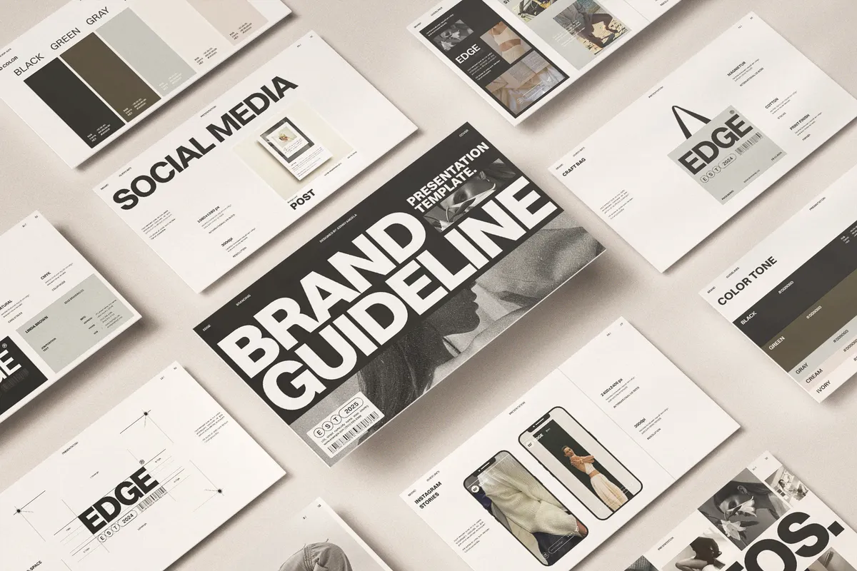 Brand Guidelines Presentation Template
