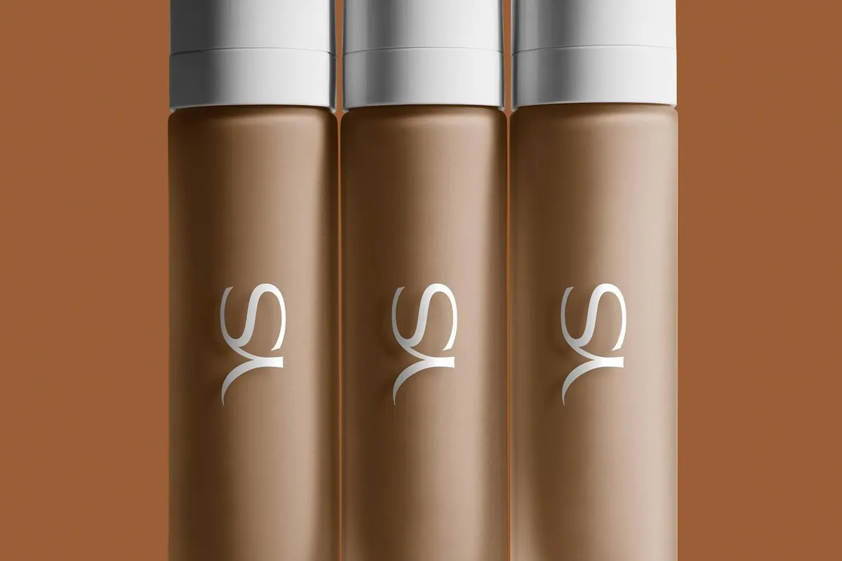 Minimalist Concealer Logo Mockup