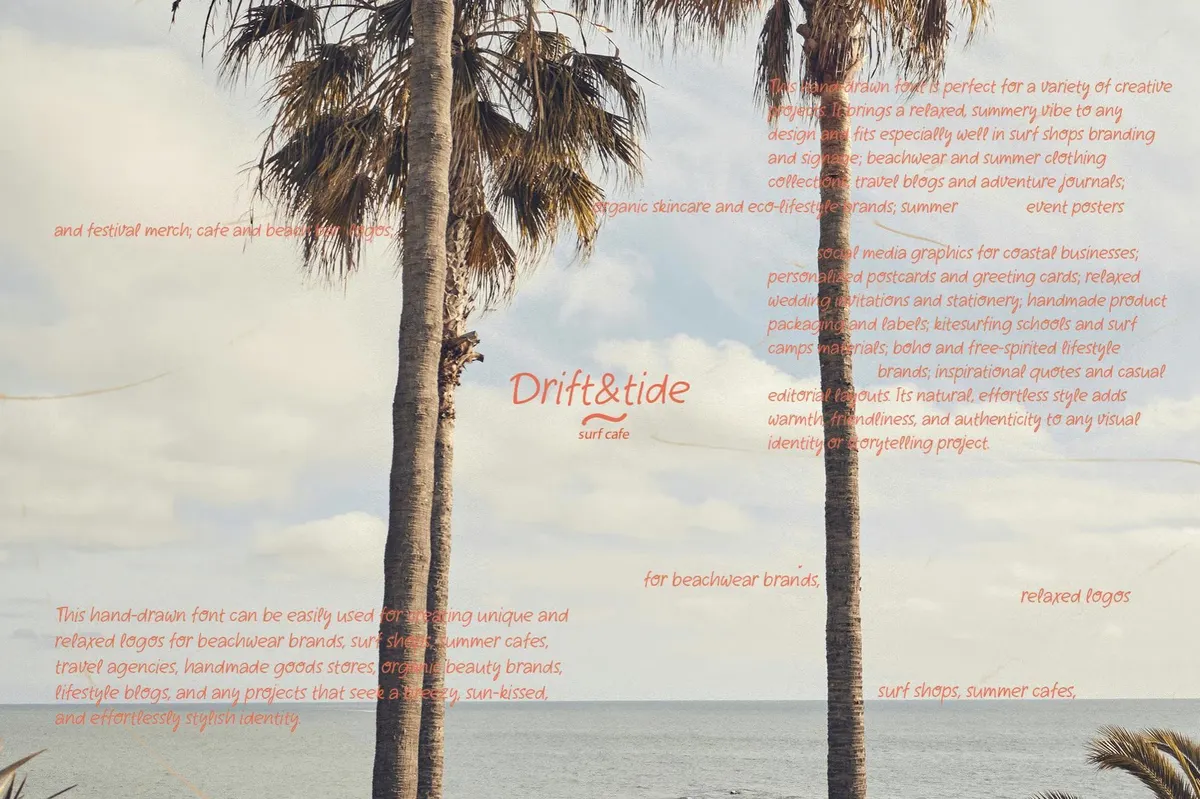 Breezy Lines — Handwritten Font