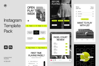 Sport Community Instagram Templates