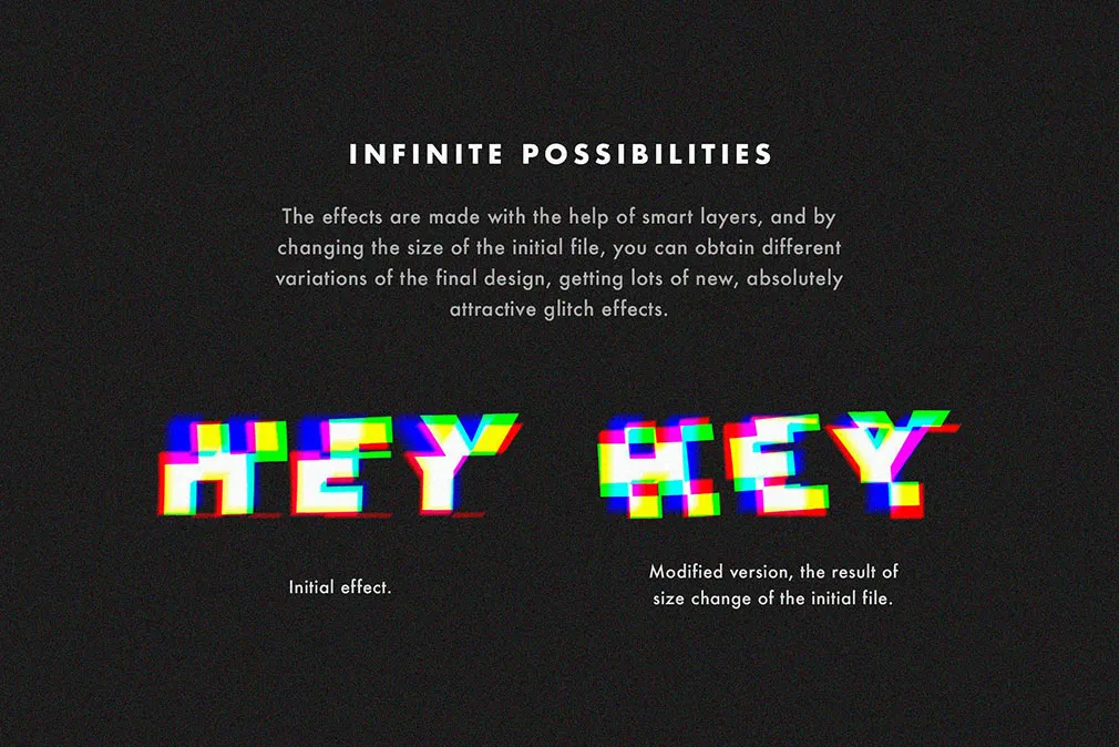 Crashed Glitch Text Effects