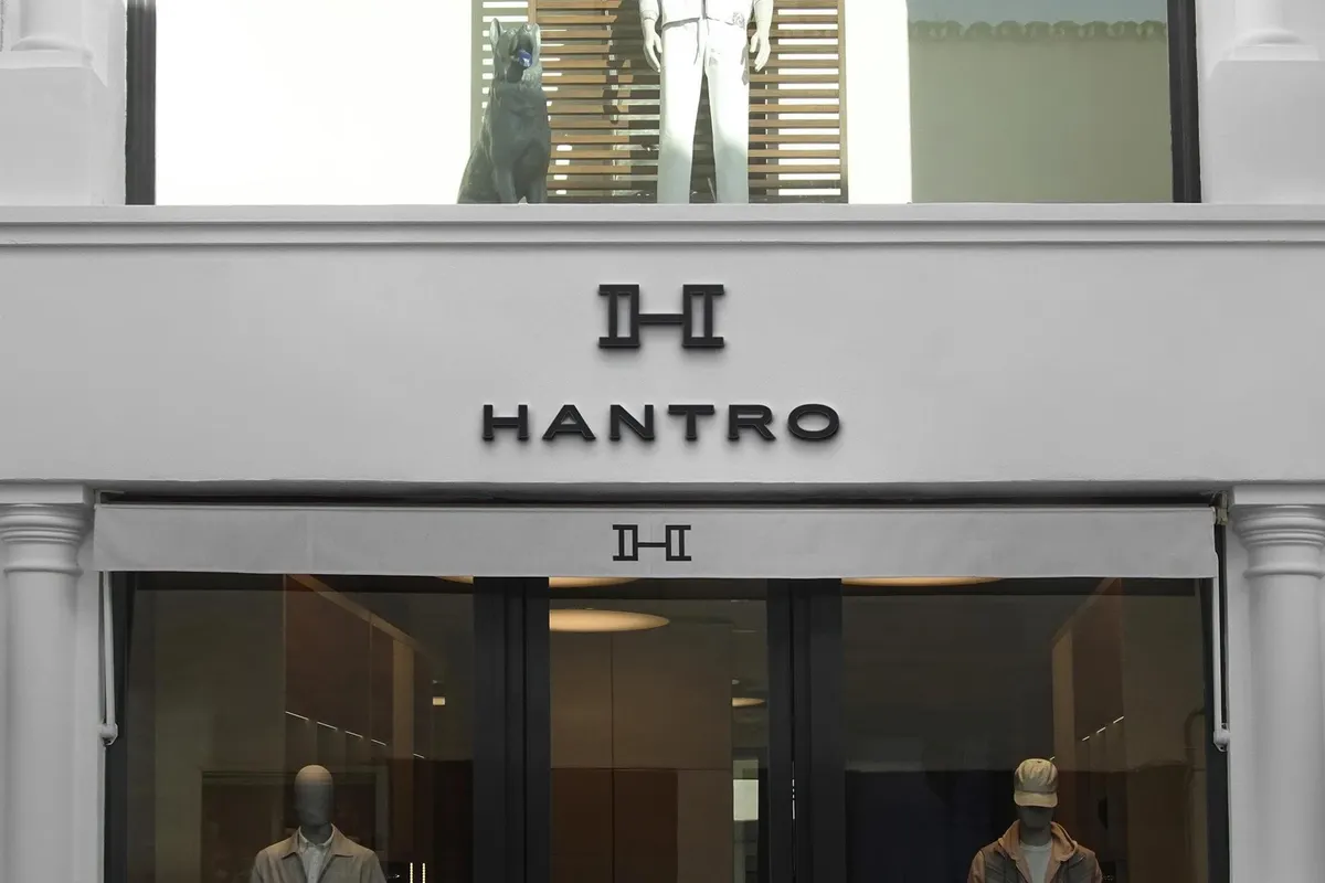 Boutique Facade Sign Mockup