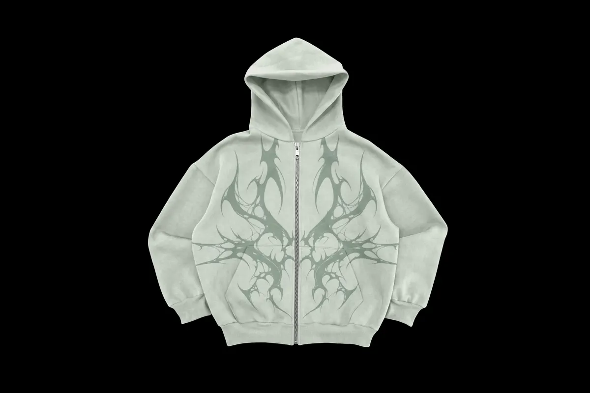 Zip Hoodie Mockup