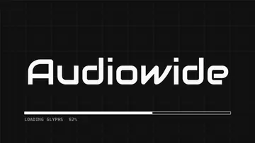Audiowide 90s Music Font