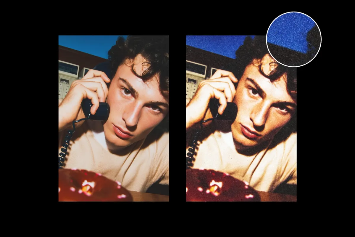 1985 Camera Blur Photo Effect