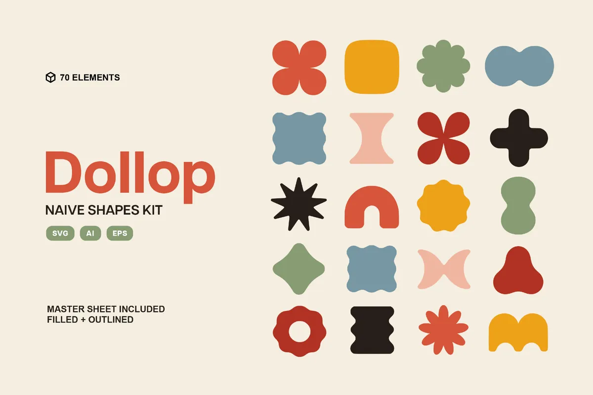 Dollop: Naive Shapes Kit