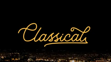 Classical Monoline Script Font