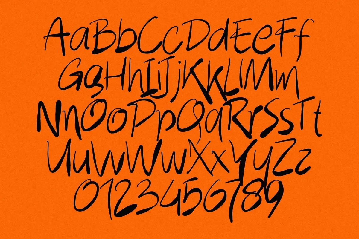ROWDIGKES — Urban Brush Font