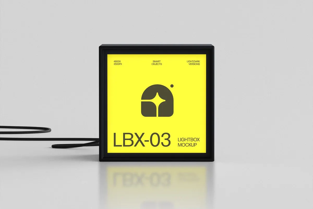 Lightbox Signage Mockups