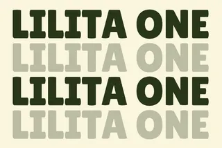 Lilita One Sign Font