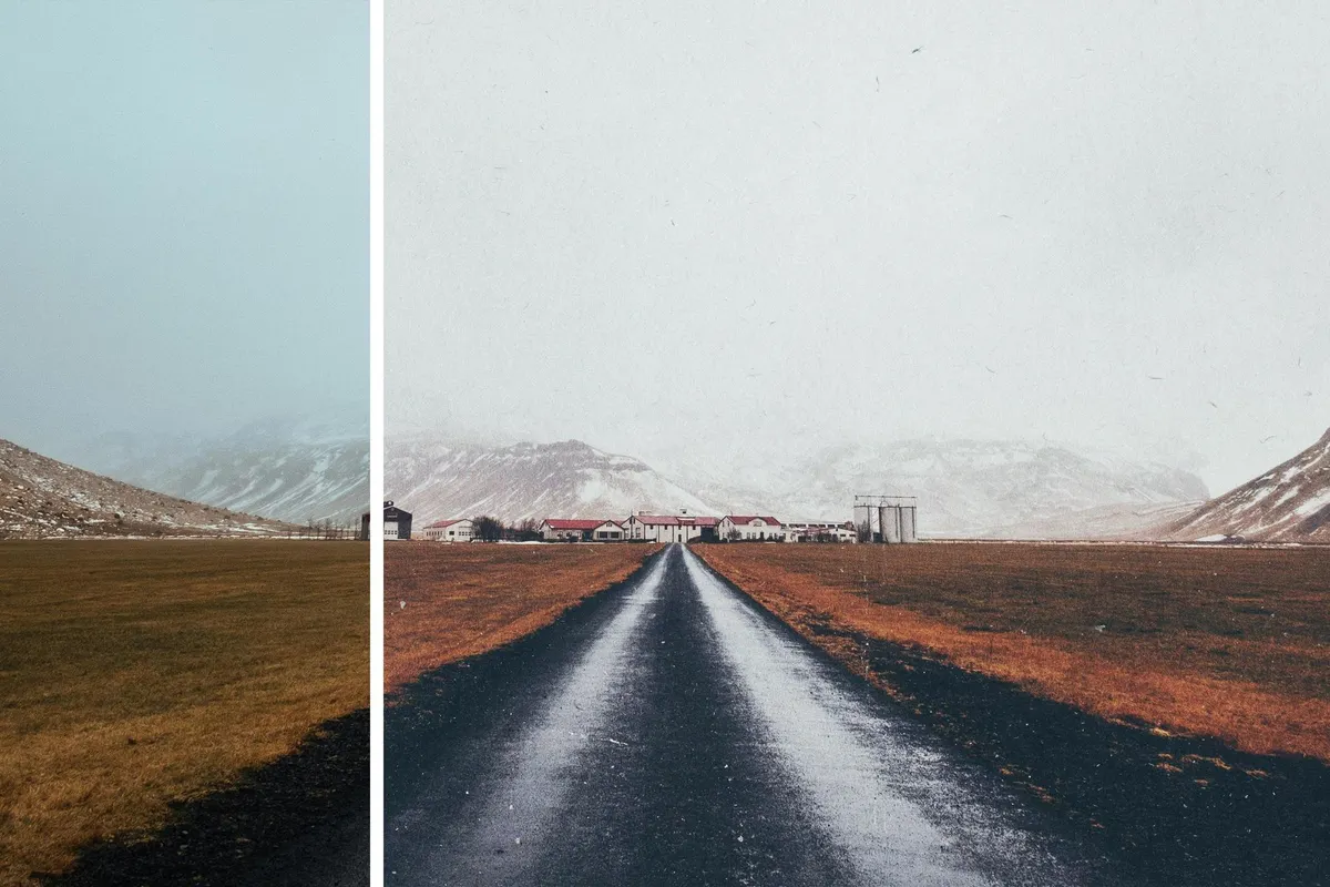 Authentic Vintage Photo Effect