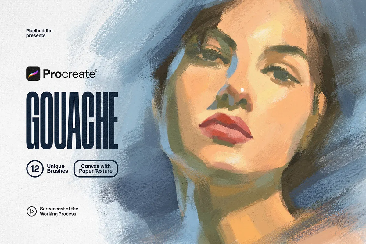18 in 1 Procreate Brushes Bundle