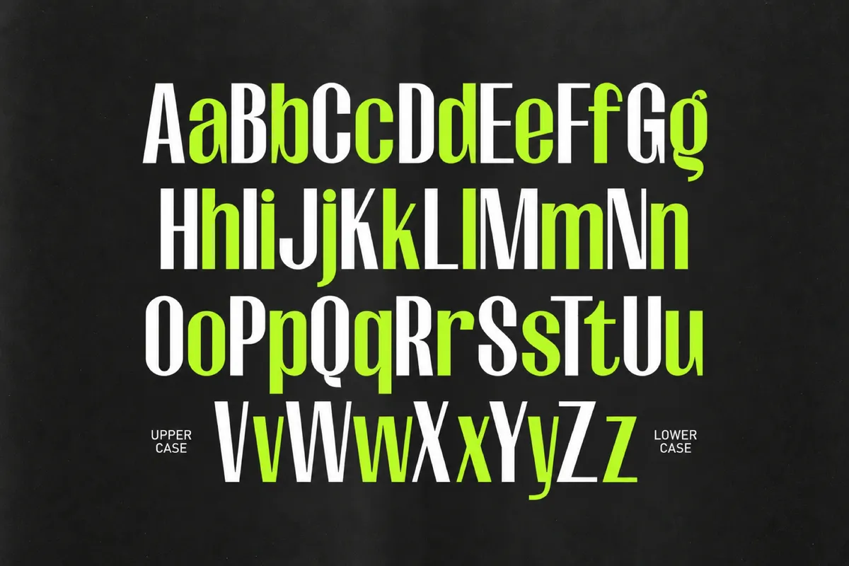 Wirana - Tall Condensed Display Font