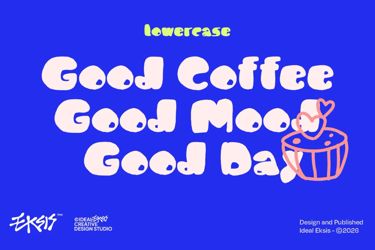 Lokak Saro - Playful Fun Bubble Font