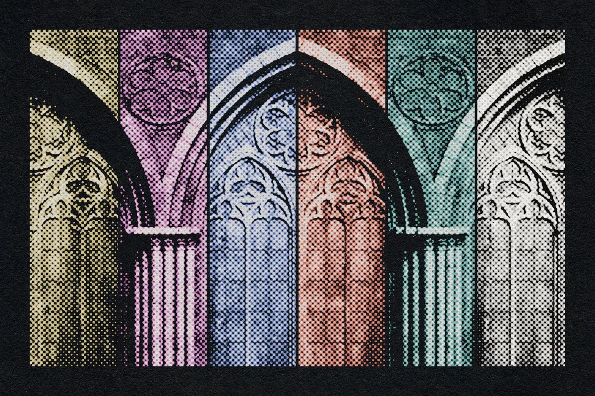 Vintage Halftone Effects