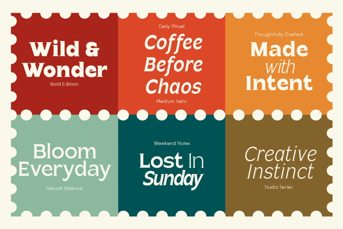 Celvor Edition – Contemporary Serif Font Family