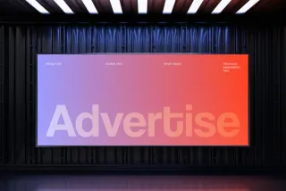 Large Screen Mockup