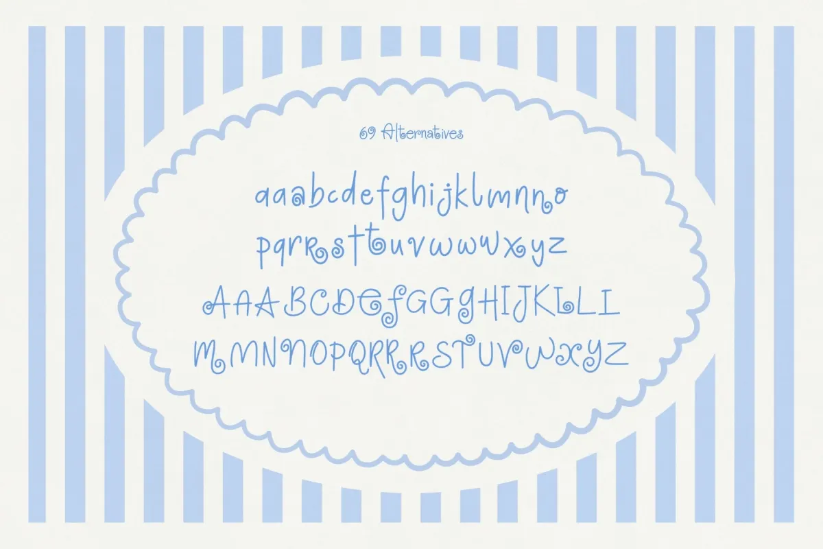 Mabel Finch - Playful Hand-Lettered Script Font