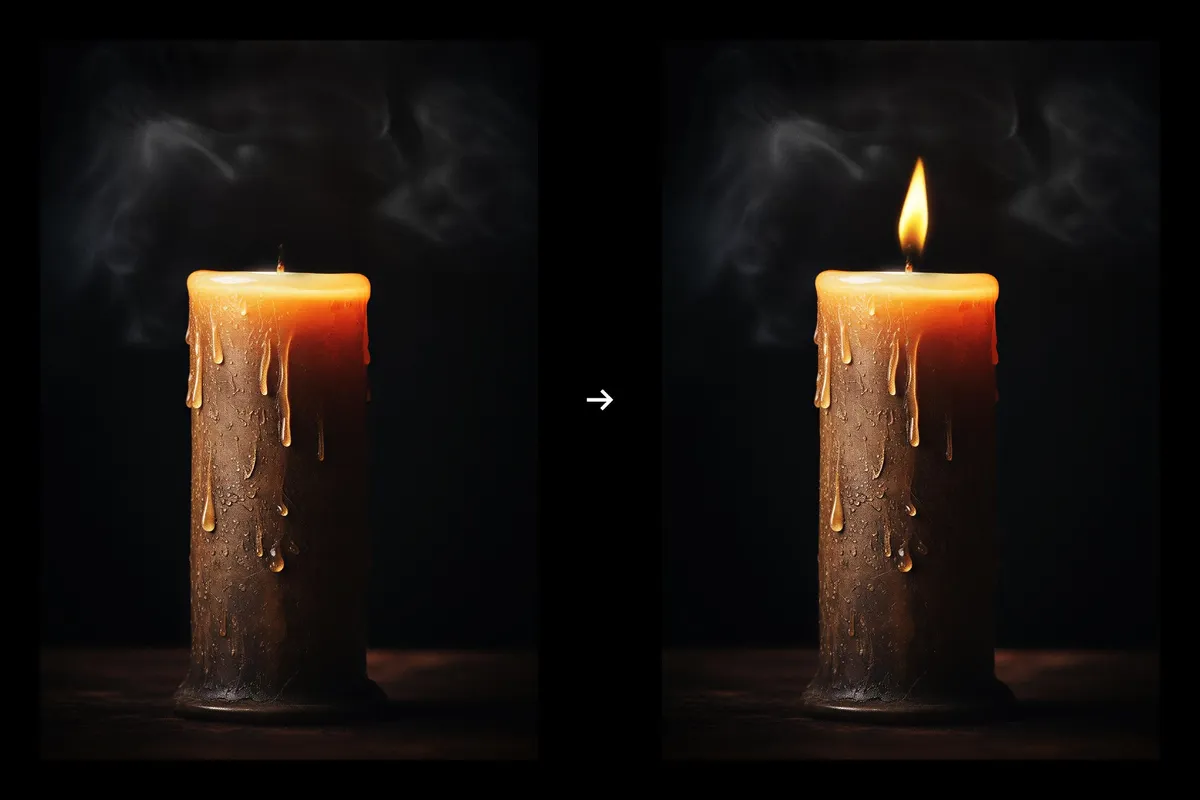 30 Flame Overlays