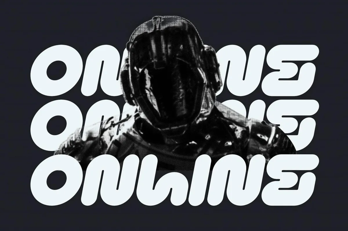 Kiloy — Rounded Techno Font