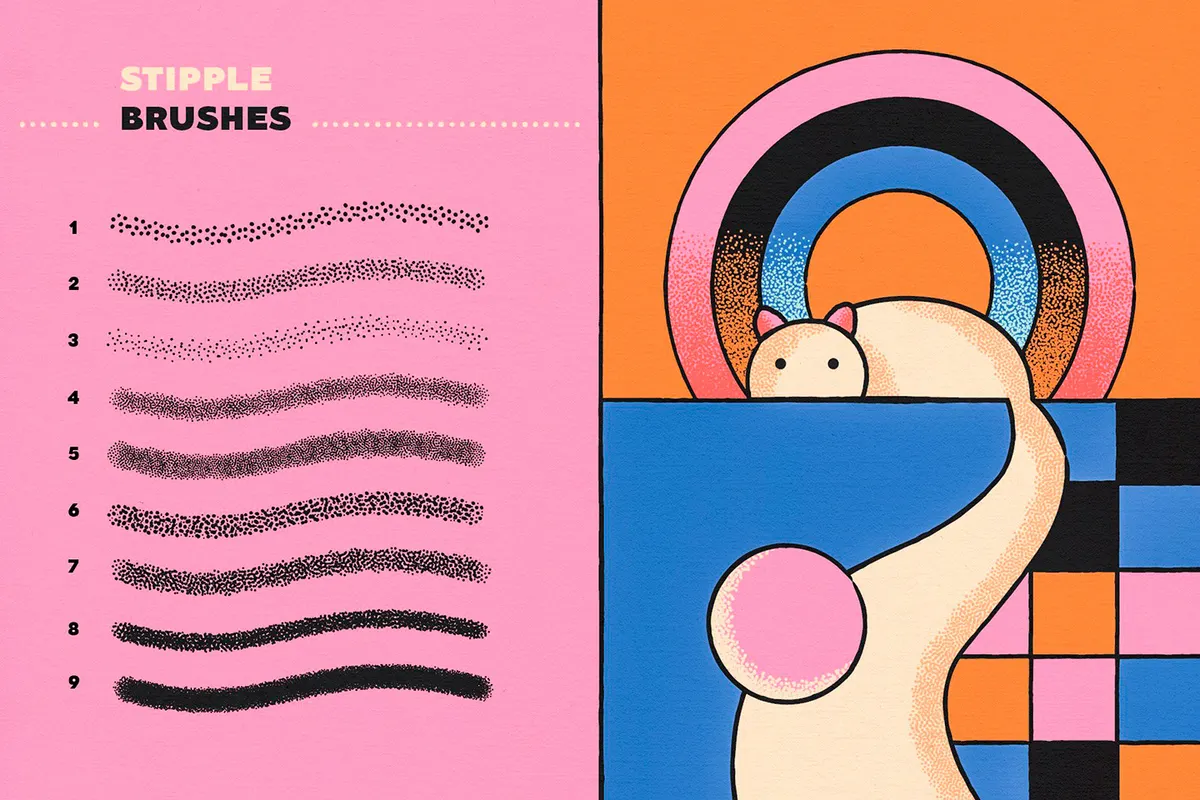 Illustrator Brushes Bundle