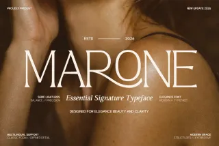GC Marone - Elegant Serif Font