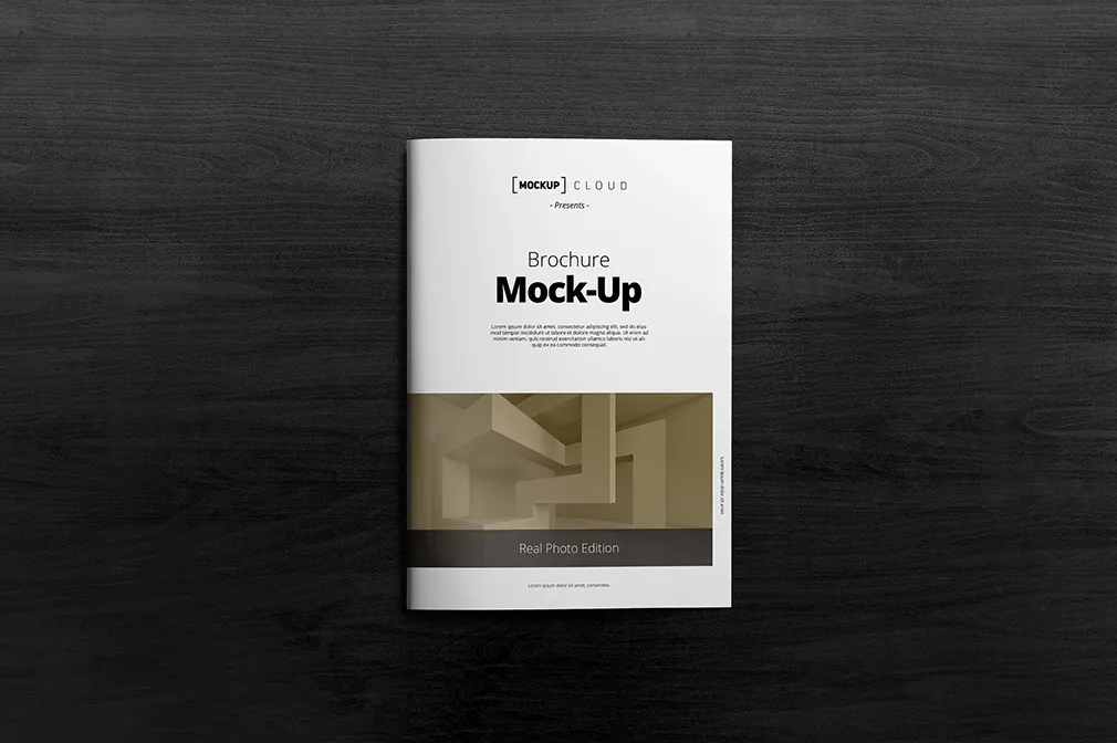 A4 Brochure Mockups Vol. 1