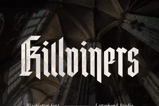 Killviners Blackletter Font