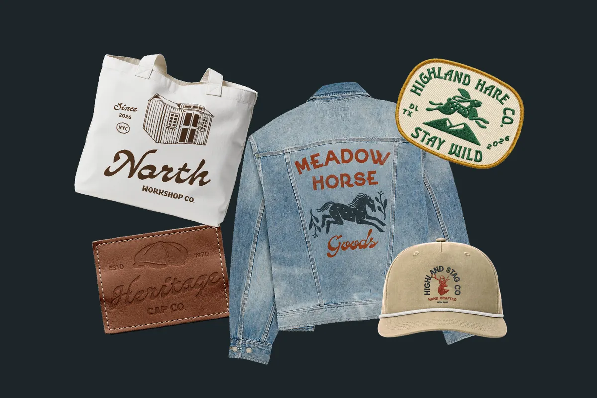 Heritage Goods Logo and Badge Collection