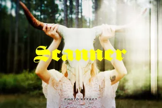 Scanner Photo Effect