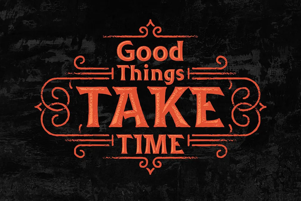 Rusted Bevel Vintage Typeface