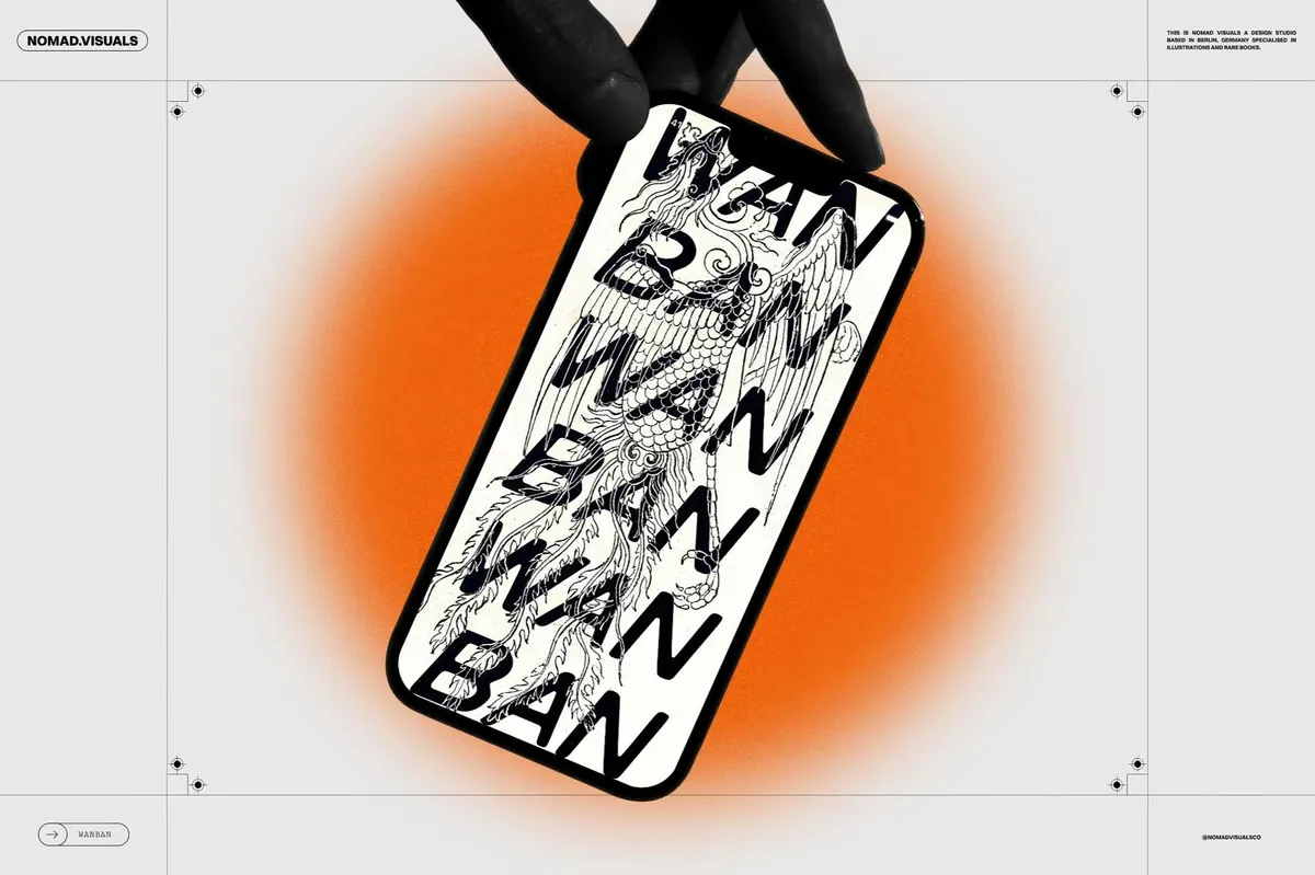 Wanban All-Caps Font