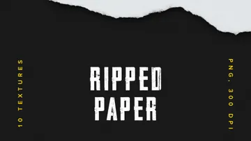 Ripped Paper Texture Set