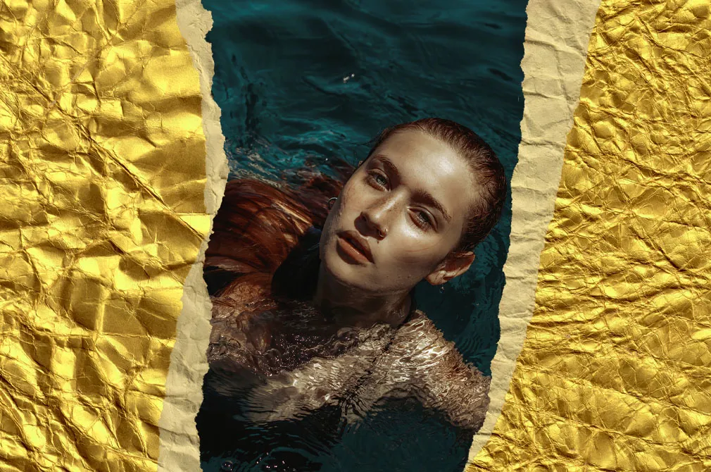 Gold Paper Textures: Sheets