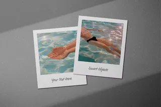 Polaroid Frame Mockup Vol.3