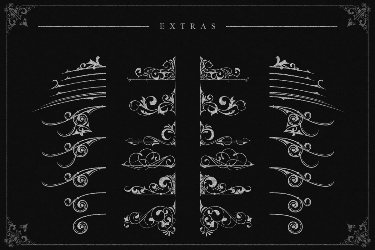 Avertastevia - Victorian Blackletter Font
