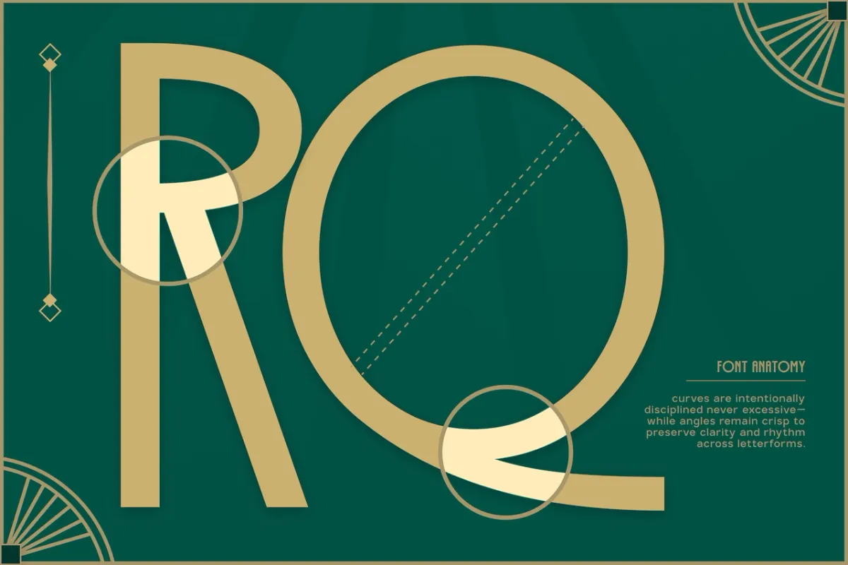 GC Neomilan - Neo Art Deco Typeface