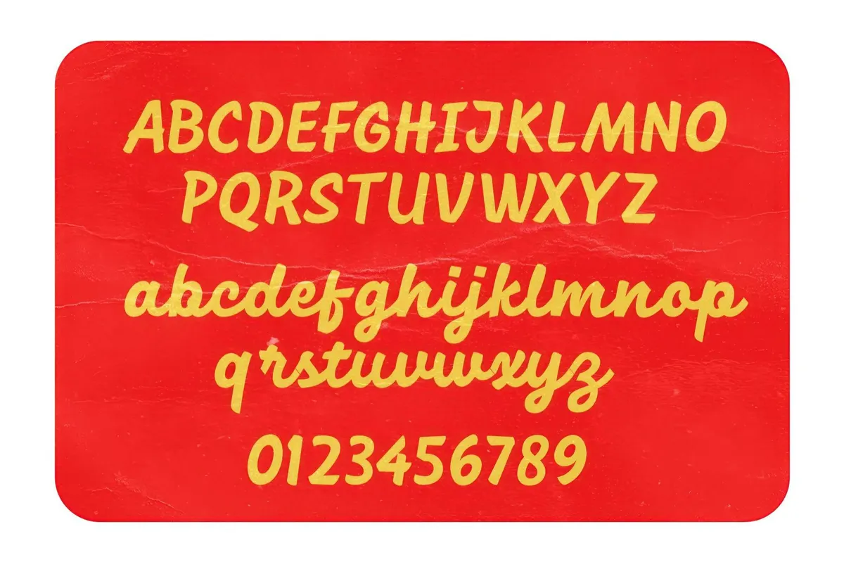 Sponder — Sign Painting Font