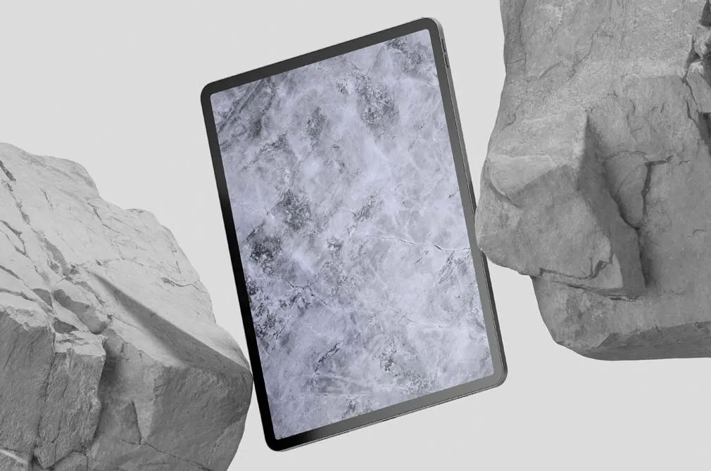 Realistic iPad Mockup